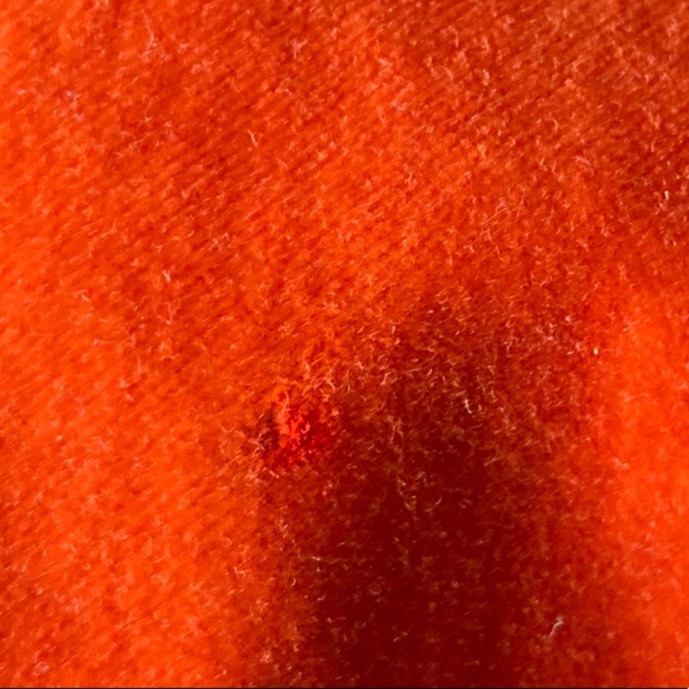 BODEN ORANGE VELVET 3 BUTTON BLAZER SZ 12 - Picture 10 of 11